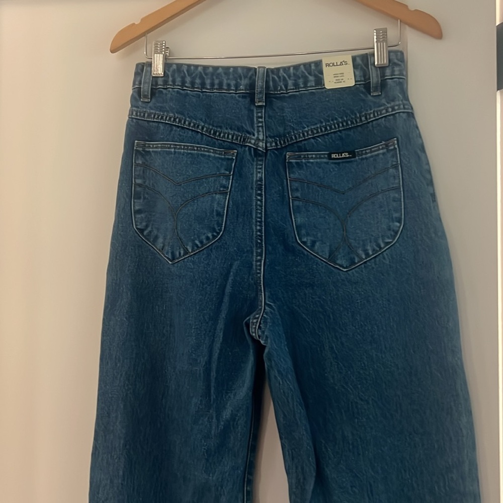 Rolla's High Rise Blue Jeans - Picture 5 of 6